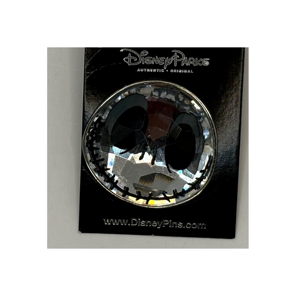 Disney Parks Jack Skellington Sculpted 3D Face Pin Nightmare Before ChristmasNWT